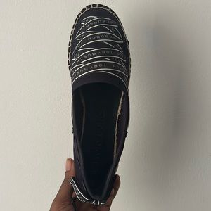 NIB-Tory Burch Branded Ribbon Espadrilles - 8
